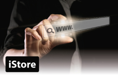 iStore – Promoción del sitio web